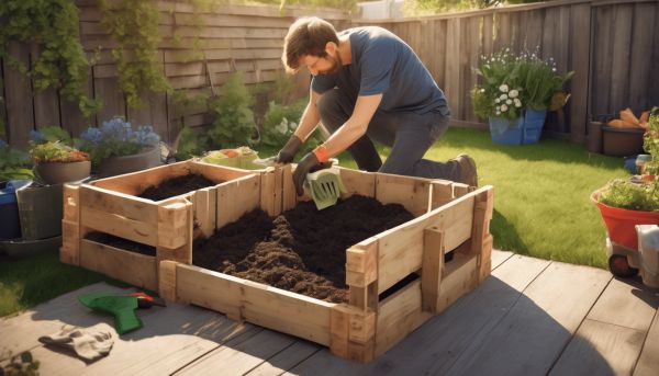 Construire un composteur efficace sans aucun outil complexe