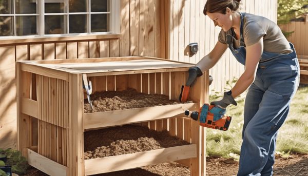 Fabriquer un composteur fait maison pour recycler facilement